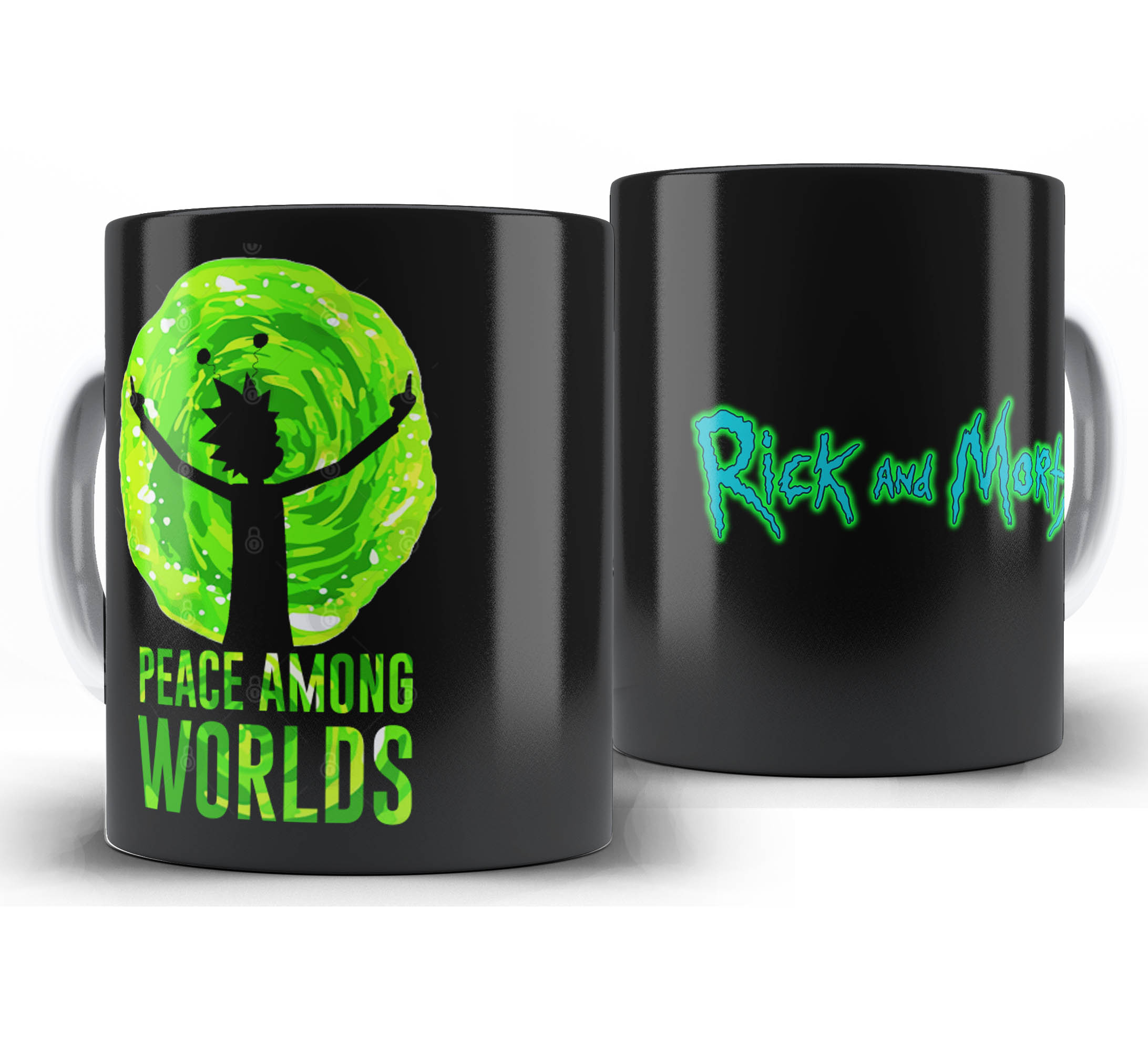 Caneca Desenho - Rick And Morty A4